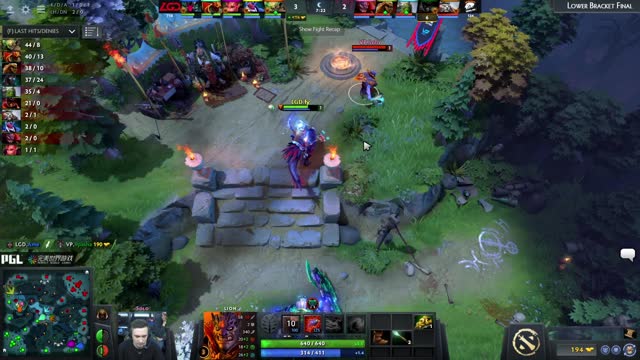 LGD gets 2 kills!