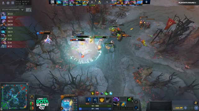 coL.Zfreek kills EG.Arteezy!