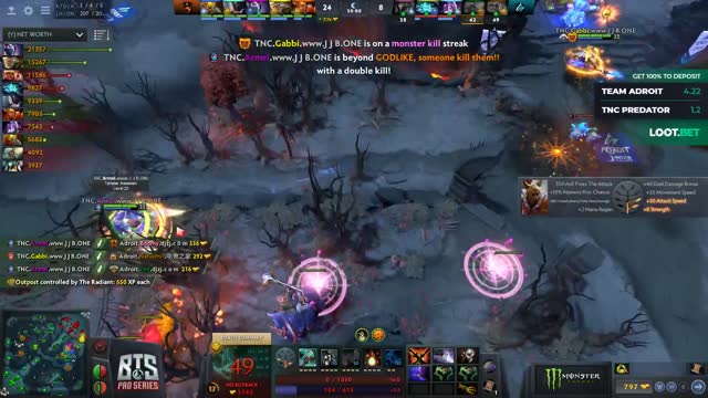 TNC.Armel gets a triple kill!