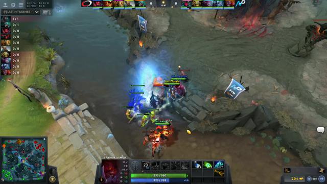 canceL^^ takes First Blood on Fnatic.EternaLEnVy!