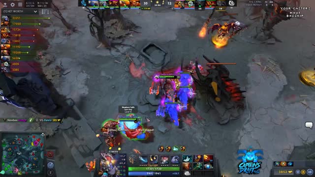 Newbee.Sccc gets a double kill!