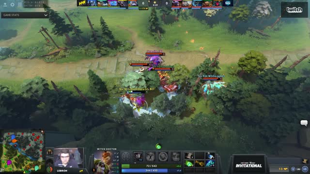 4dr takes First Blood on LeBronDota!