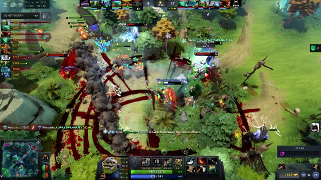 Mushi's double kill leads to a team wipe!