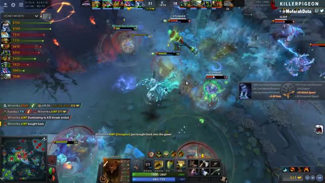 Winstrike teamwipes Dire!