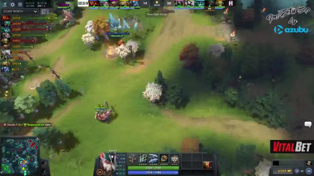 Blazemon gets a double kill!