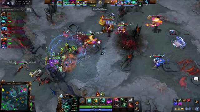 PSG.LGD.Chalice kills Newbee.Faith!