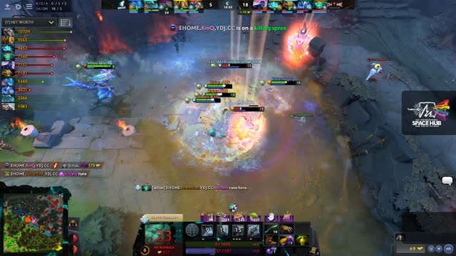 EHOME.Faith_bian gets a triple kill!