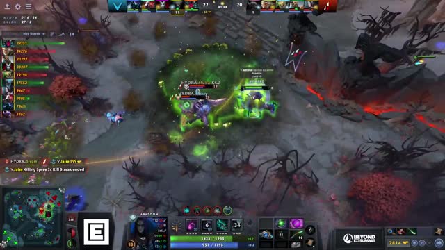 dream` gets a double kill!