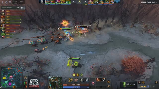 EG.Arteezy kills J.Storm.Fear!