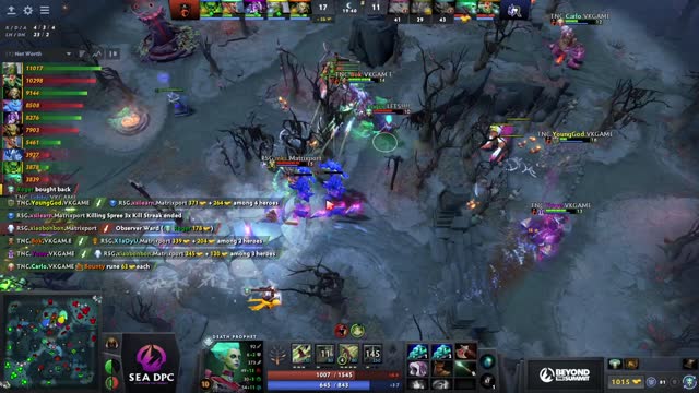 TNC teamwipes RSG!