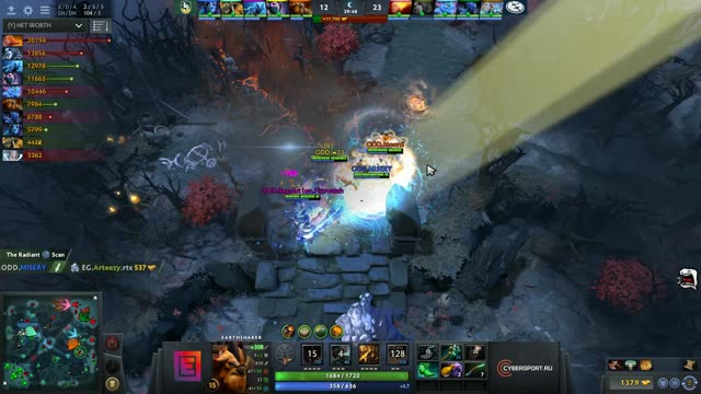 MiSeRy- kills EG.Arteezy!