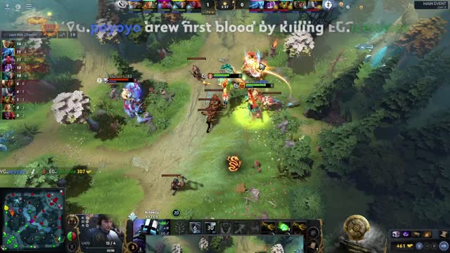 VG.poyoyo takes First Blood on EG.iceiceice!