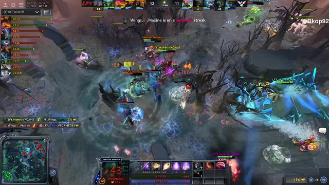 LFY.Monet gets a double kill!