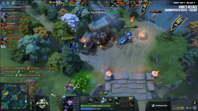 TNC.Raven gets a double kill!