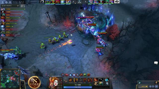 Fnatic.PieLieDie kills Miracle-!