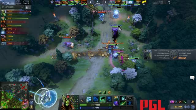 Na`Vi.Dendi gets a double kill!