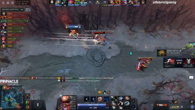 ��\� gets a double kill!