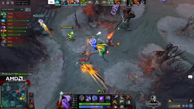 Newbee.kaka kills VG.LaNm!