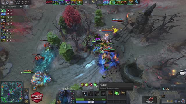 Newbee.kaka kills LFY.- ah fu -!