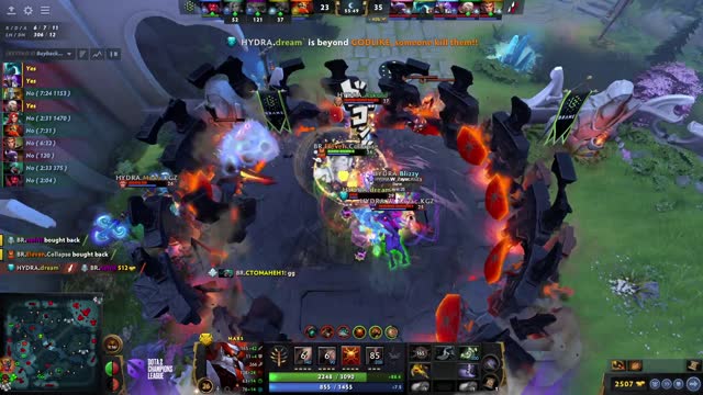 dream` gets a triple kill!