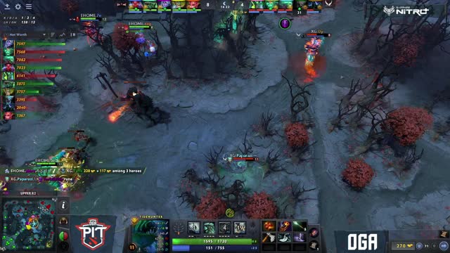 EHOME gets 2 kills!