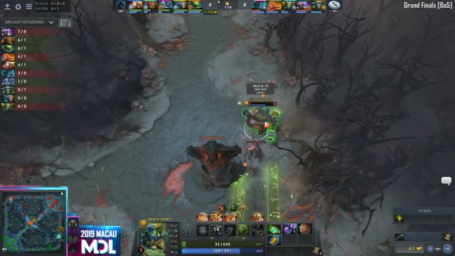 Liquid.Miracle- takes First Blood on OG.Fly!