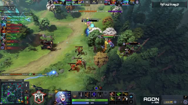 Secret.MATUMBAMAN gets a double kill!