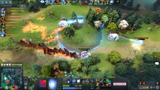 EG.Arteezy kills CG.FLYSOLO!