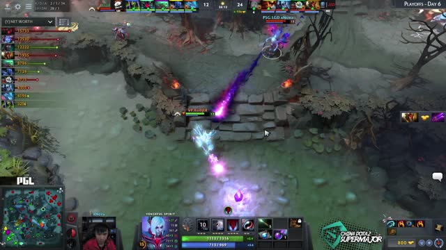 PSG.LGD gets 2 kills!