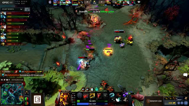 w33 gets a double kill!