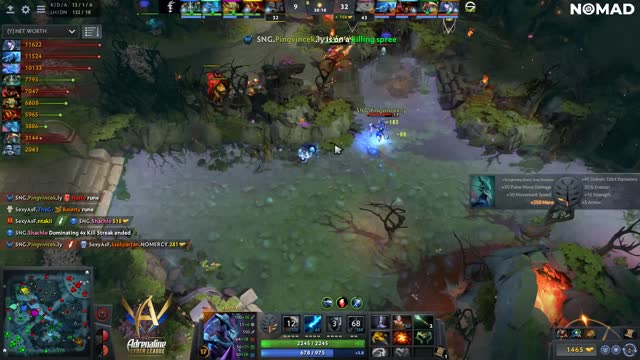 Pingvincek gets a triple kill!