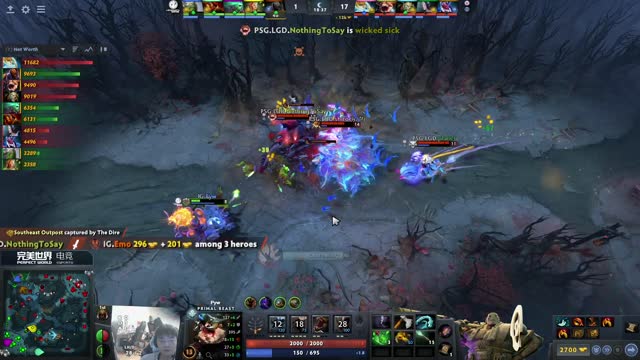 PSG.LGD gets 2 kills!