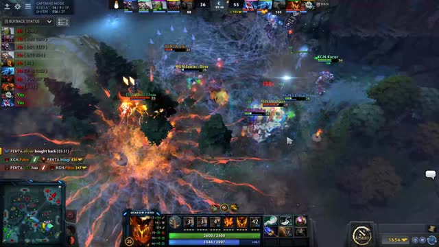 w33's triple kill leads to a team wipe!