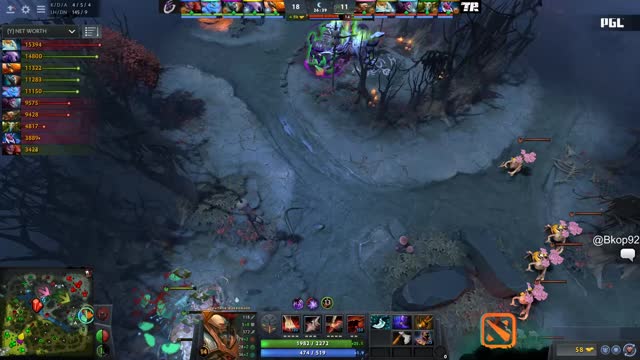 Newbee.kaka kills LGD.Victoria!