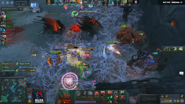 Fnatic.Abed gets a double kill!