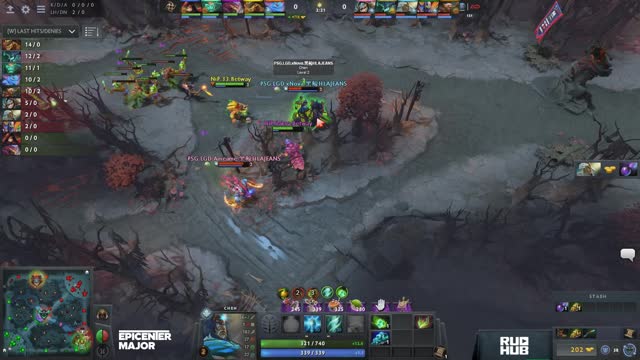 NiP.33 takes First Blood on PSG.LGD.xNova!