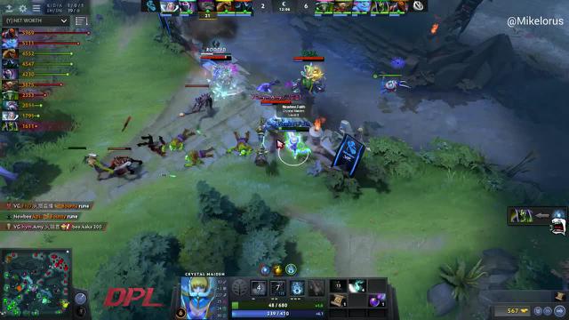 EHOME.hym gets a double kill!