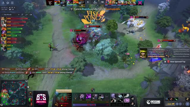 Rupido gets a double kill!