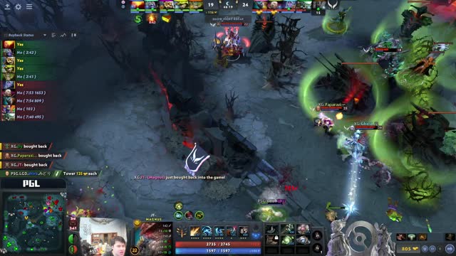 XG.Paparazi灬 kills PSG.LGD.y`!