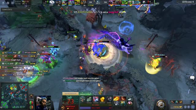 VP teamwipes EG!