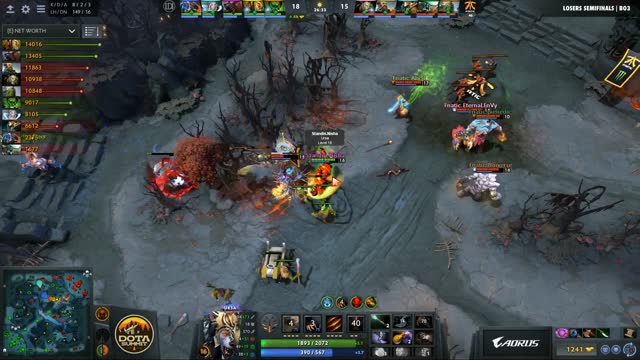 KGN.Nisha kills Fnatic.Dj!