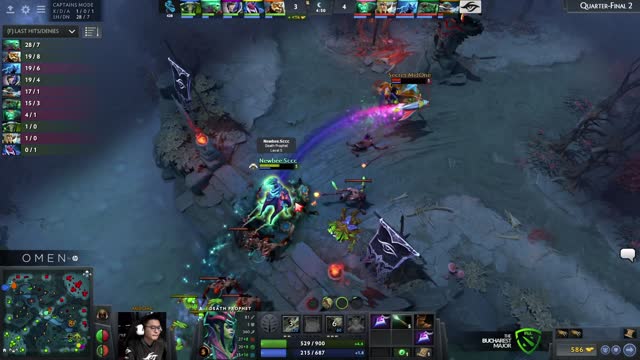 Newbee.Sccc kills Secret.MidOne!