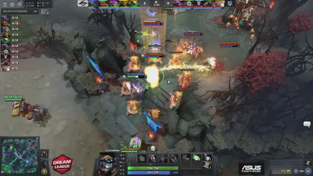 Vega.G takes First Blood on Secret.Puppey!