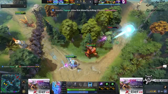 topson gets a double kill!