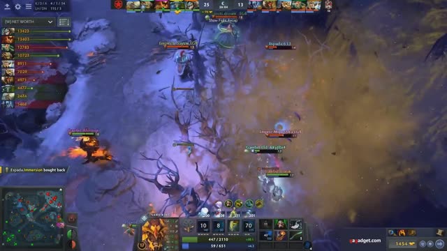 Afoninje gets a double kill!