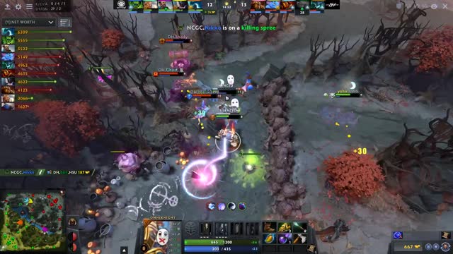 ����� gets a double kill!