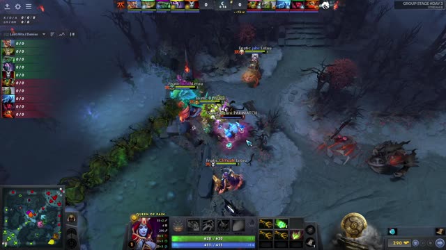 Fnatic.ChYuaN takes First Blood on TSpirit.Yatoro!