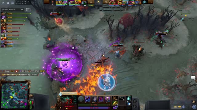 Ocean gets 2 kills!