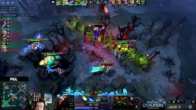 Puppey takes First Blood on TA2000!