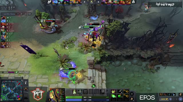 Liquid.gh takes First Blood on Alliance.Handsken!